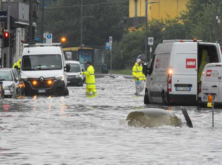 I danni procurati dal maltempo
