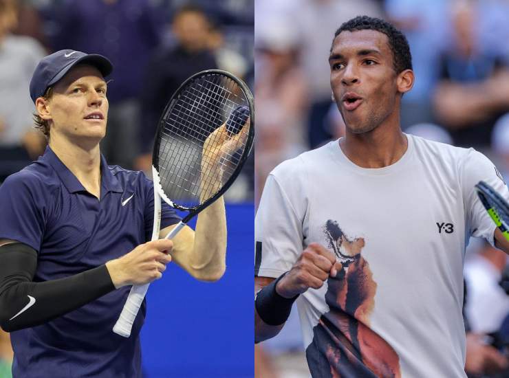 Sinner-Auger Aliassime foto combo