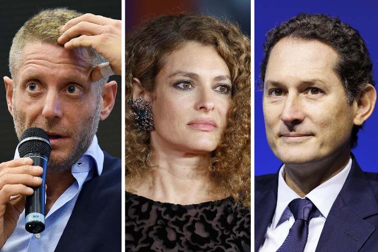 Lapo, Ginevra e John Elkann, i figli di Margherita Agnelli, la figlia di Gianni