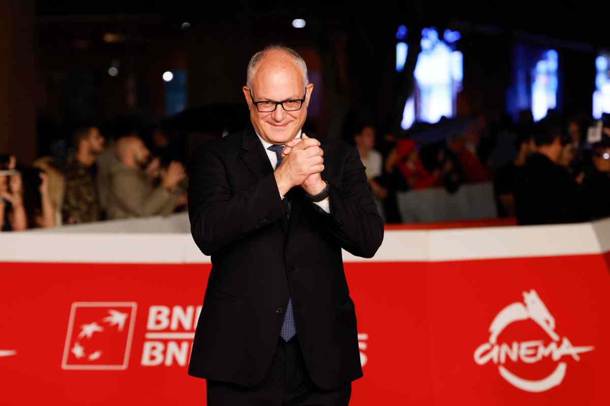 sindaco di Roma Roberto Gualtieri alla Festa del Cinema