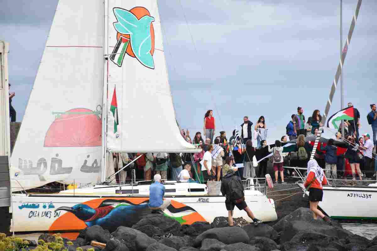flotilla gaza 232 sempre pi249 vicina l8217appello del premier meloni