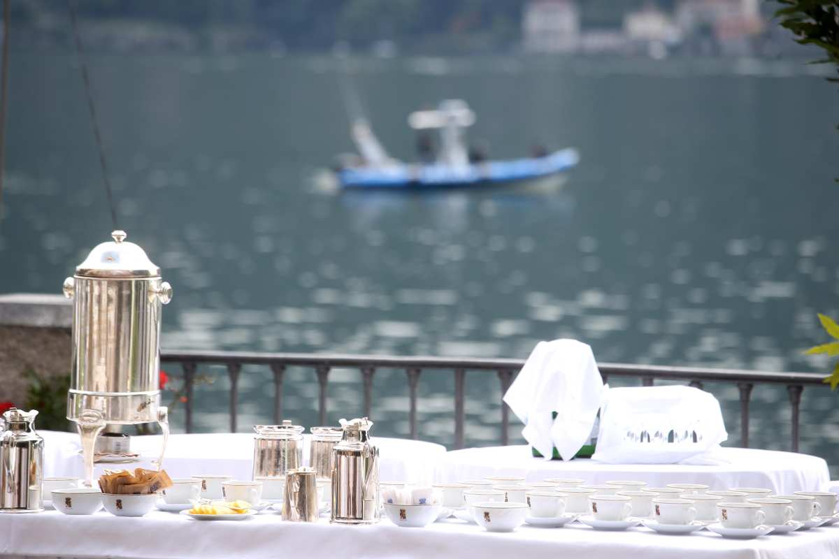 Un ristorante sul Lago di Como
