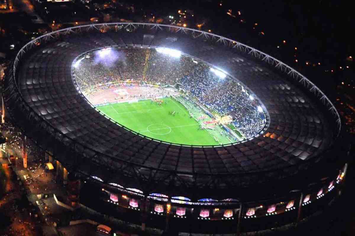 Una veduta dello stadio Olimpico
