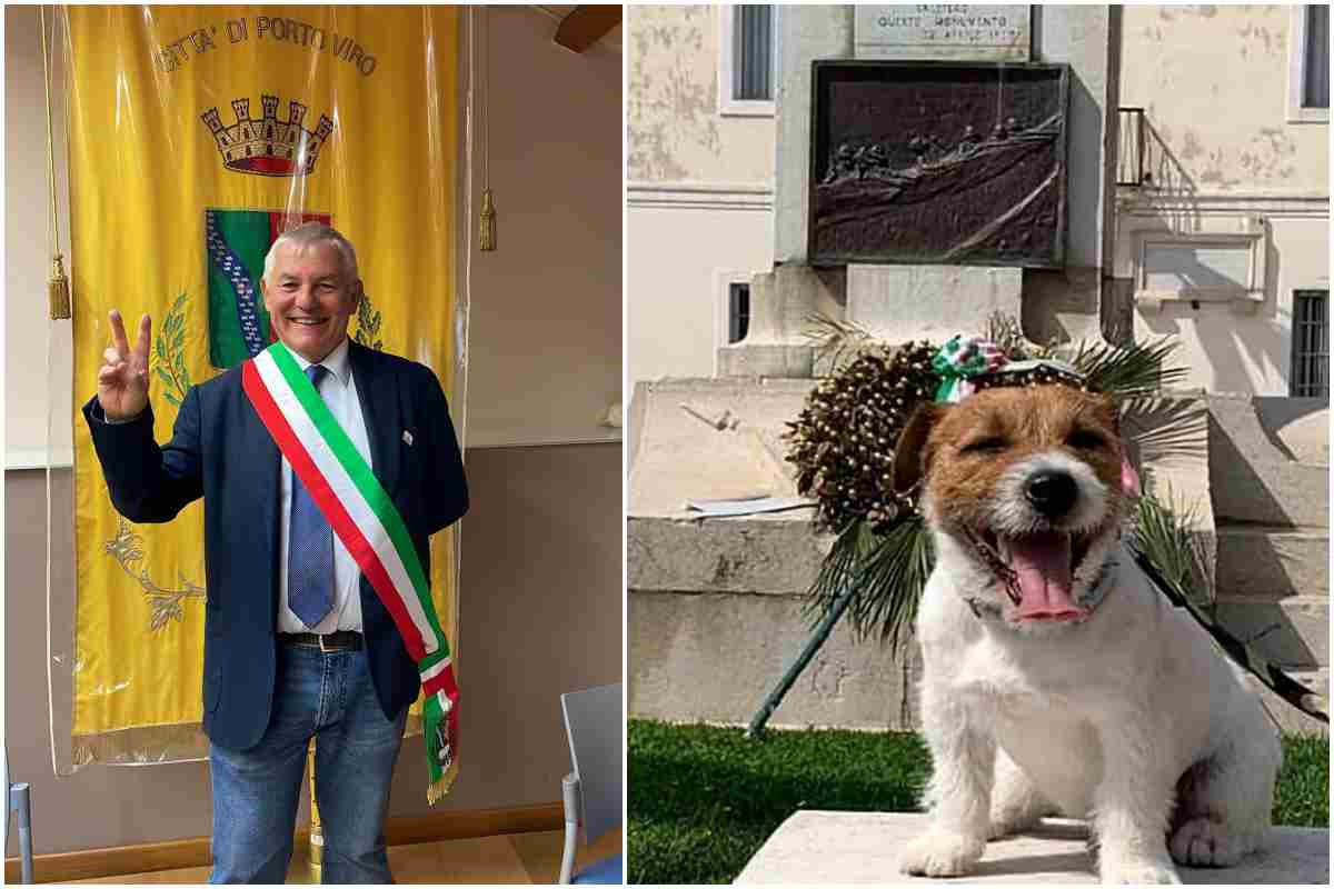 Mantovan e il cane Thor