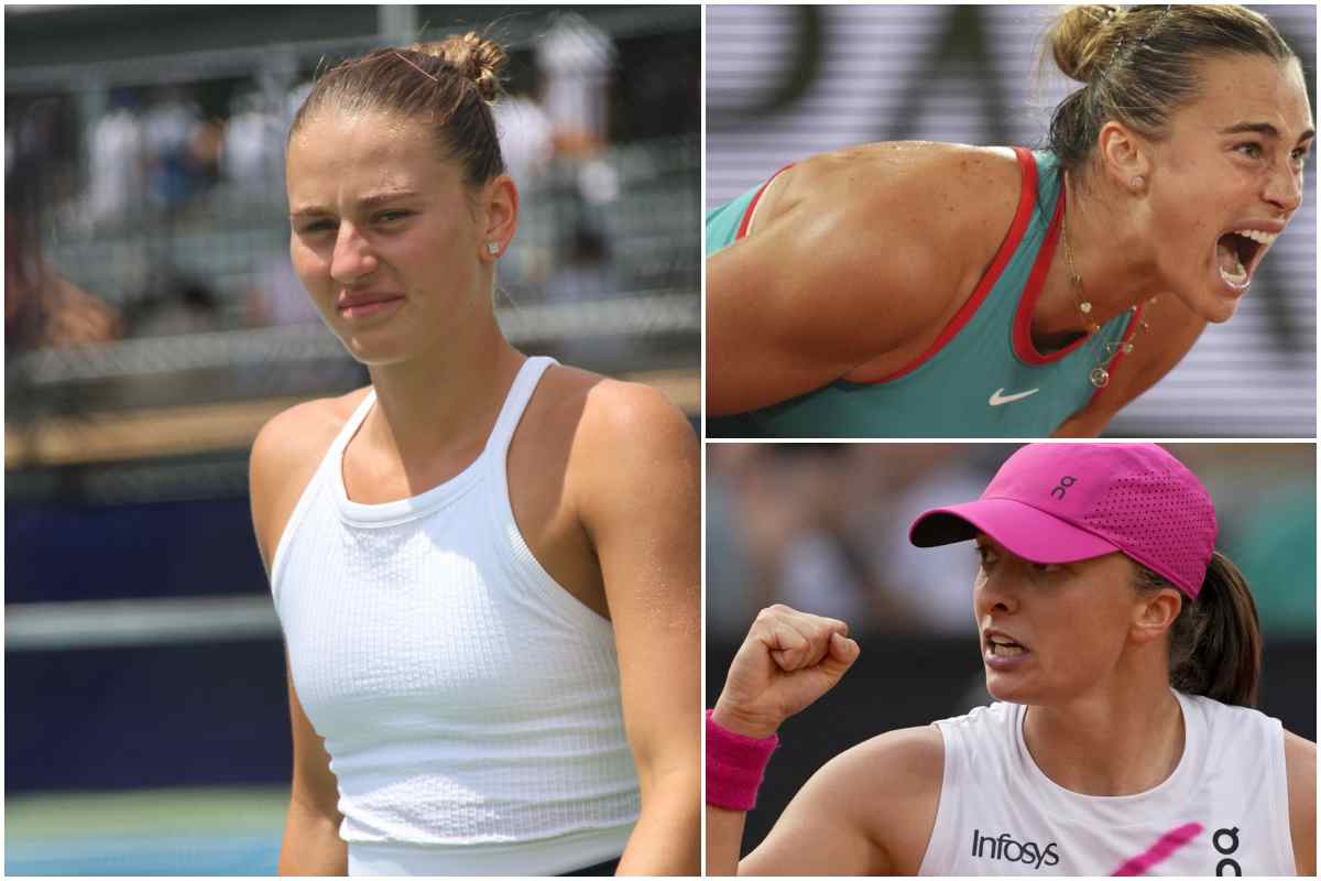 Marta Kostyuk, Sabalenka e Swiatek