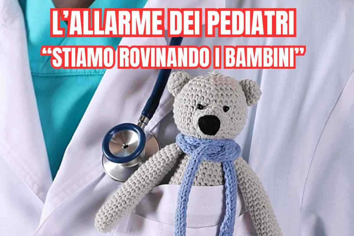 L’allarme dei pediatri: “Con questa abitudine stiamo rovinando i nostri bambini” L’allarme dei pediatri: “Con questa abitudine stiamo rovinando i nostri bambini”
