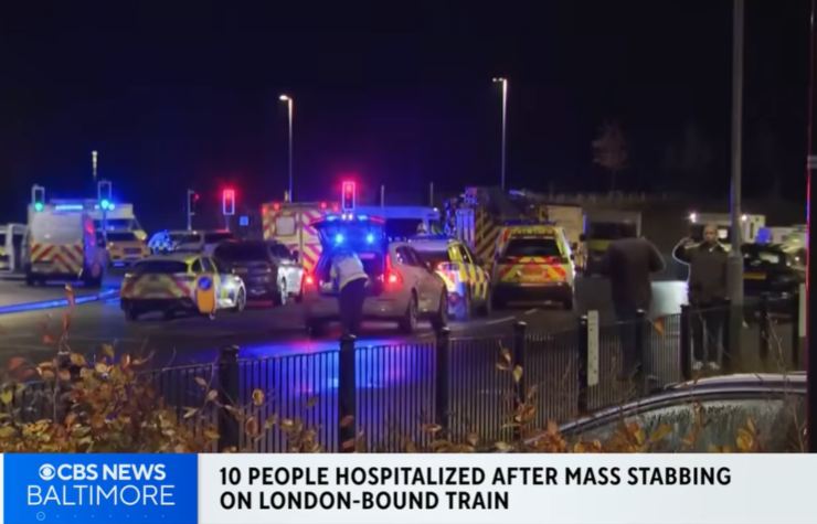 Attacco terroristico sul treno