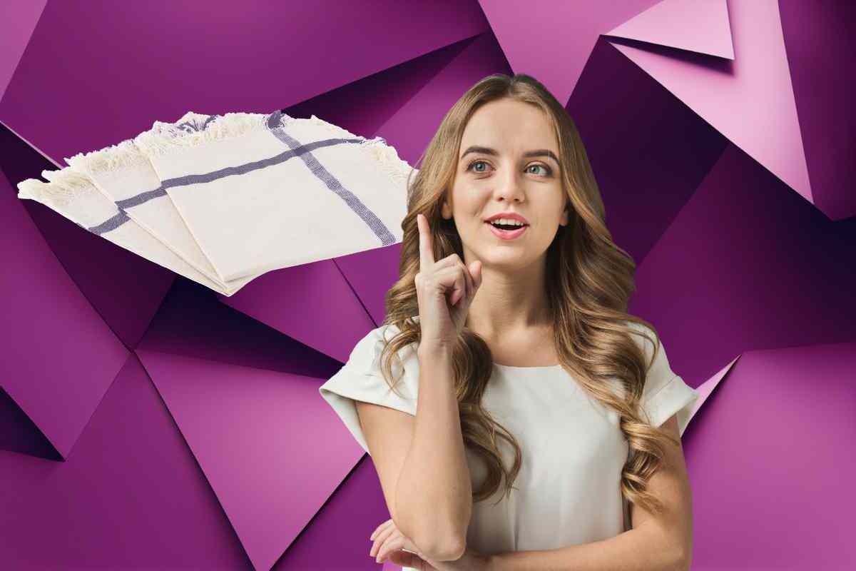 Non buttare via i vecchi tovaglioli di stoffa, possono tornare utilissimi con queste idee di riciclo Non buttare via i vecchi tovaglioli di stoffa, possono tornare utilissimi con queste idee di riciclo