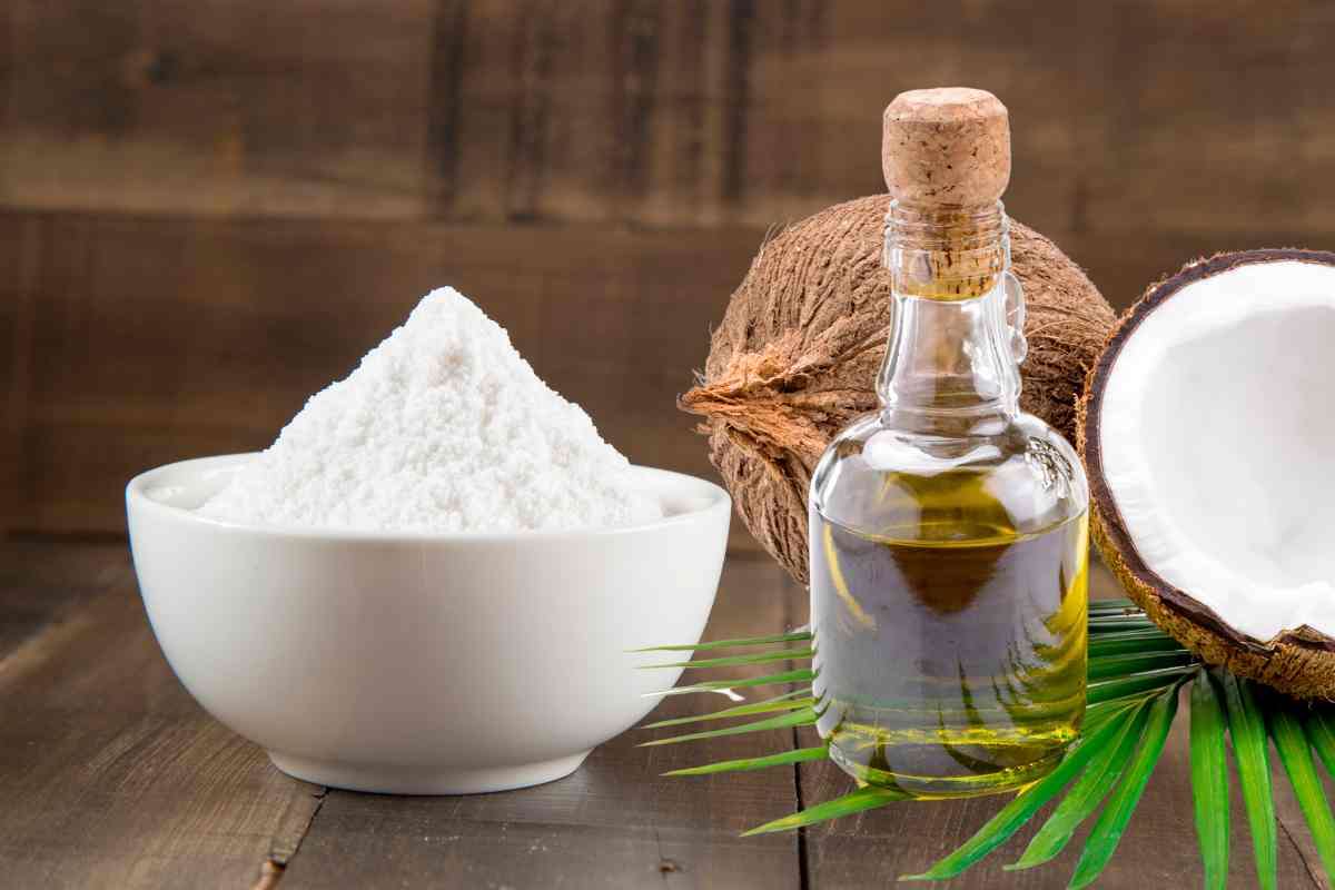 Bicarbonato e olio di cocco