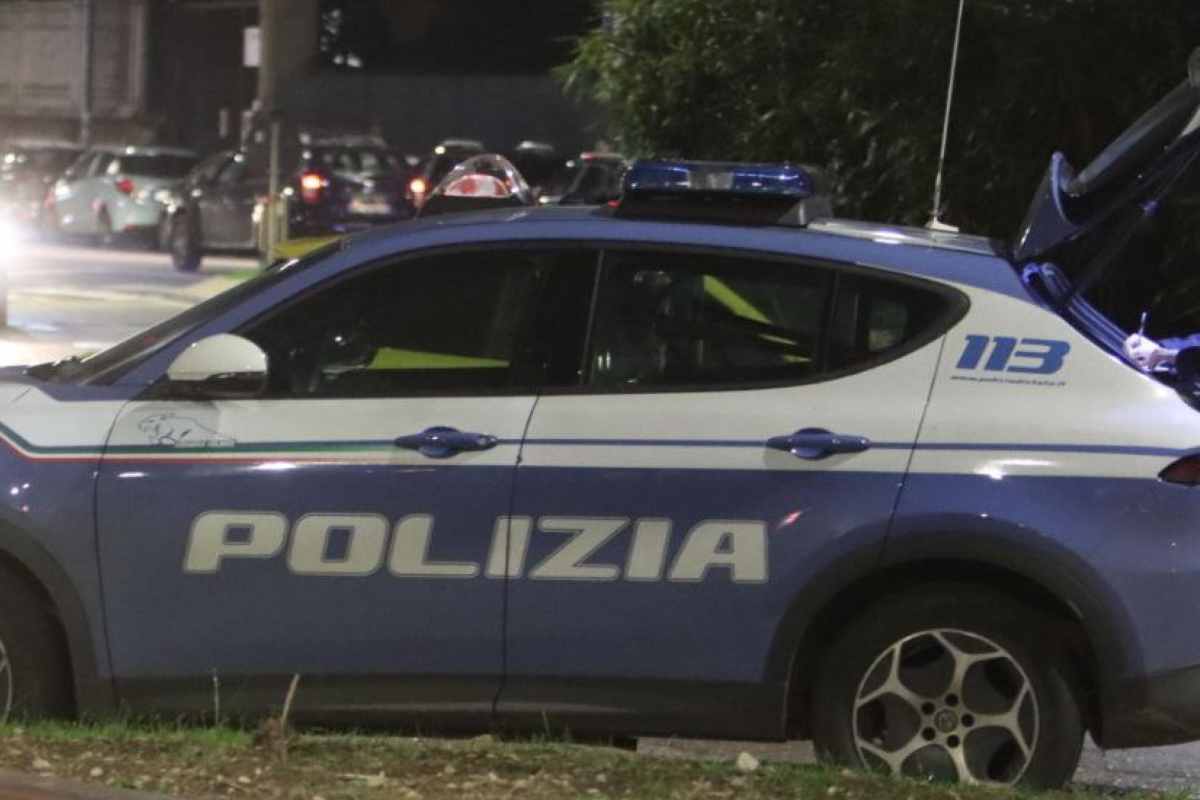La polizia interviene