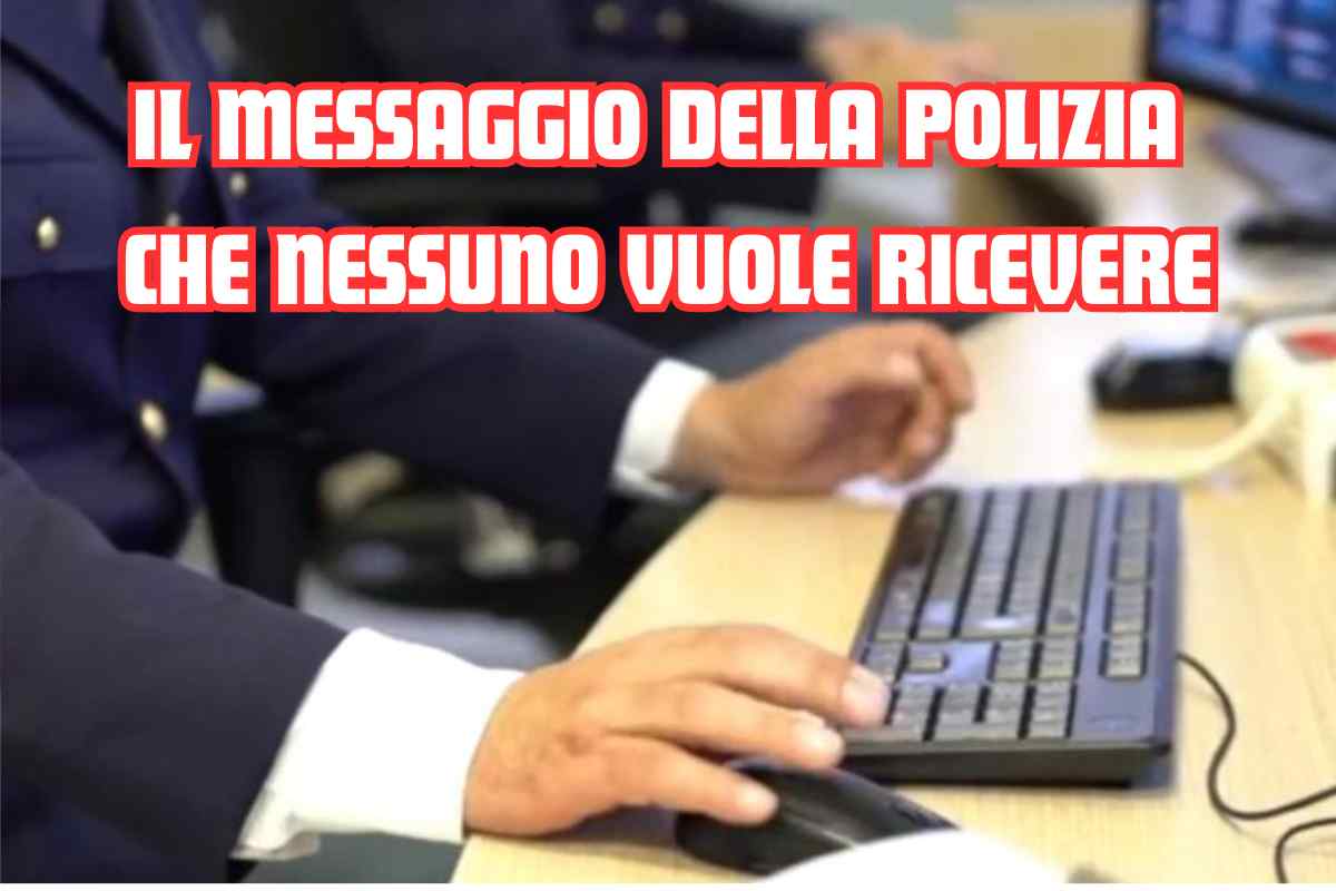 Messaggio polizia