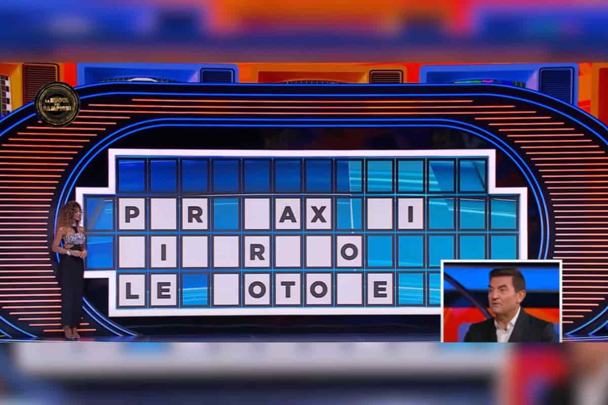 max giusti si cimenta in uno dei tabelloni a posta per lui