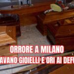 Rubavano oro ai defunti