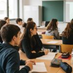 Studenti a scuola