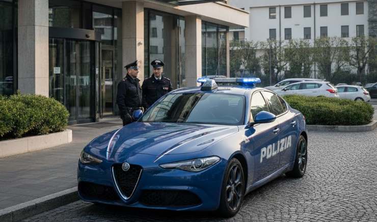 Il blitz delle forze dell'ordine