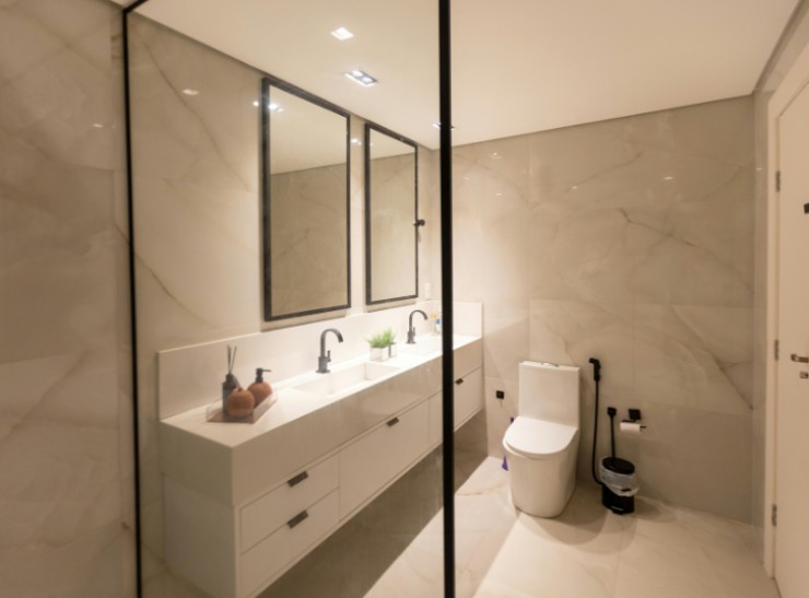 bagno chic design minimal