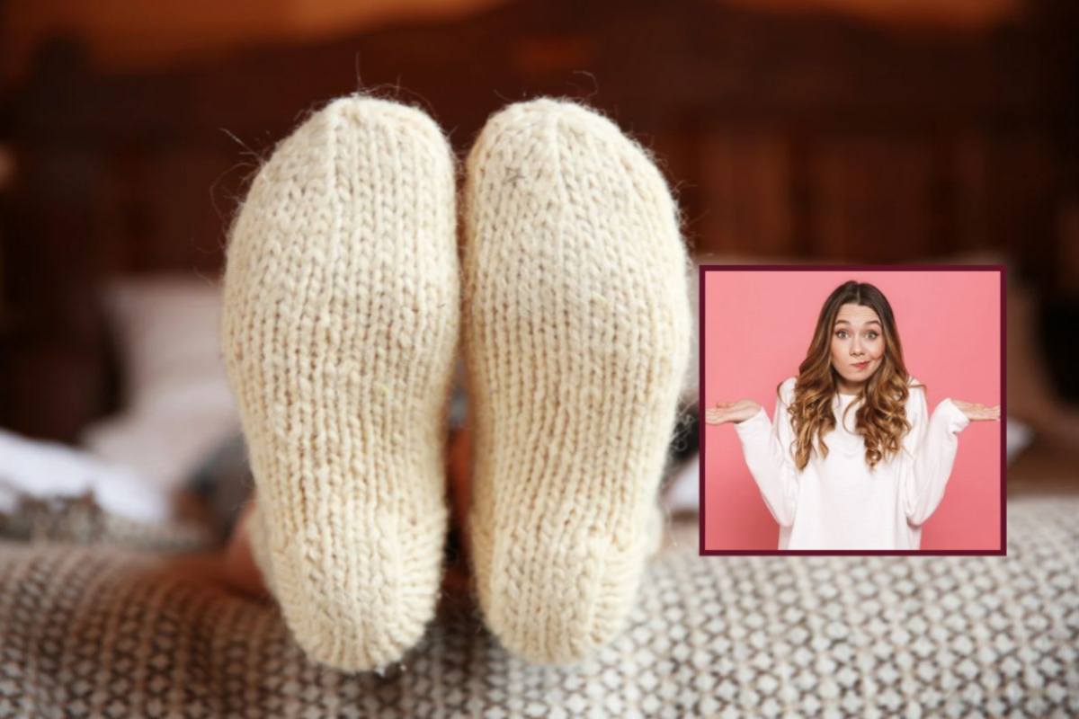 Andare a letto indossando le calze, si o no? Finalmente ho scoperto qual è la cosa giusta da fare Andare a letto indossando le calze, si o no? Finalmente ho scoperto qual è la cosa giusta da fare