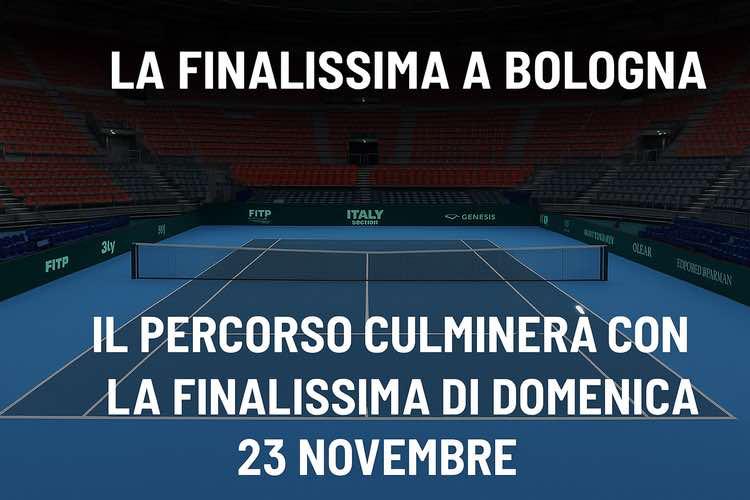 La finalissima della Coppa Davis 2025 si terrà a Bologna