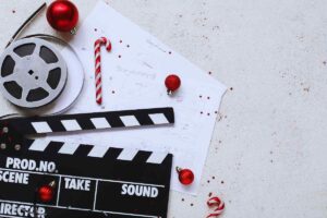 ciak e oggetti di natale