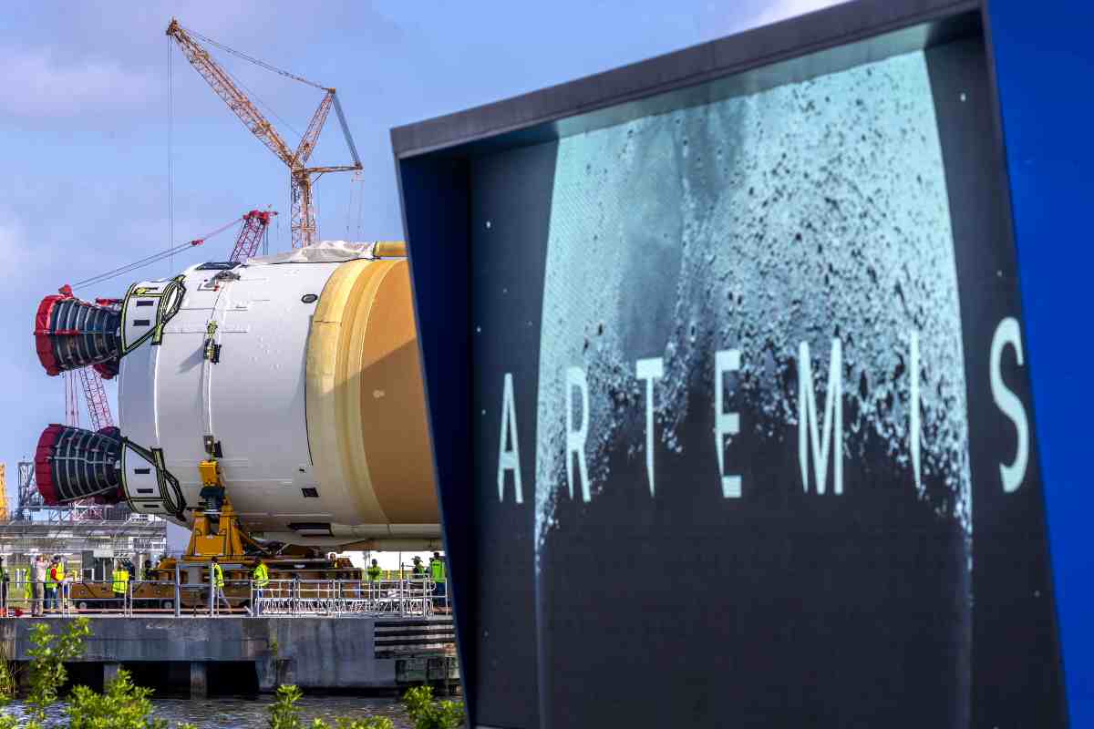 Il razzo che verrà utilizzato per la missione Artemis per andare sulla Luna