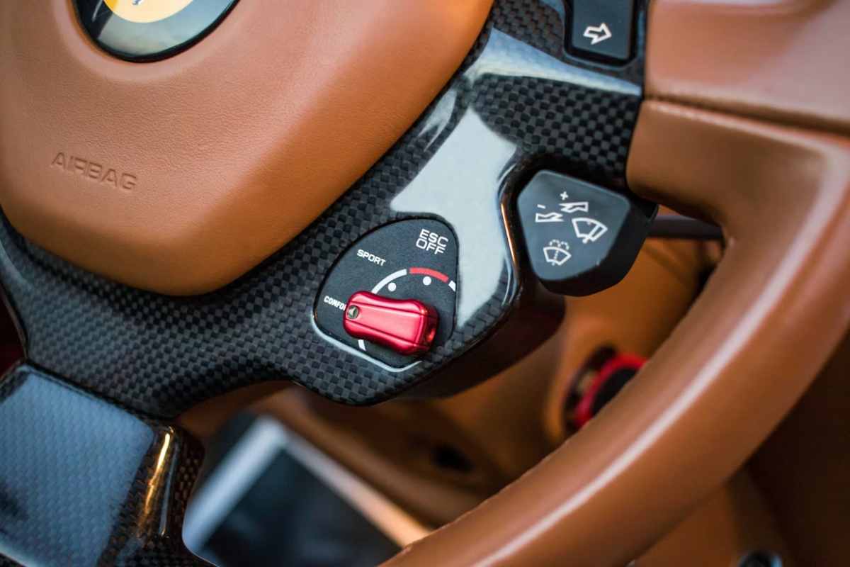 Un interno di una vettura