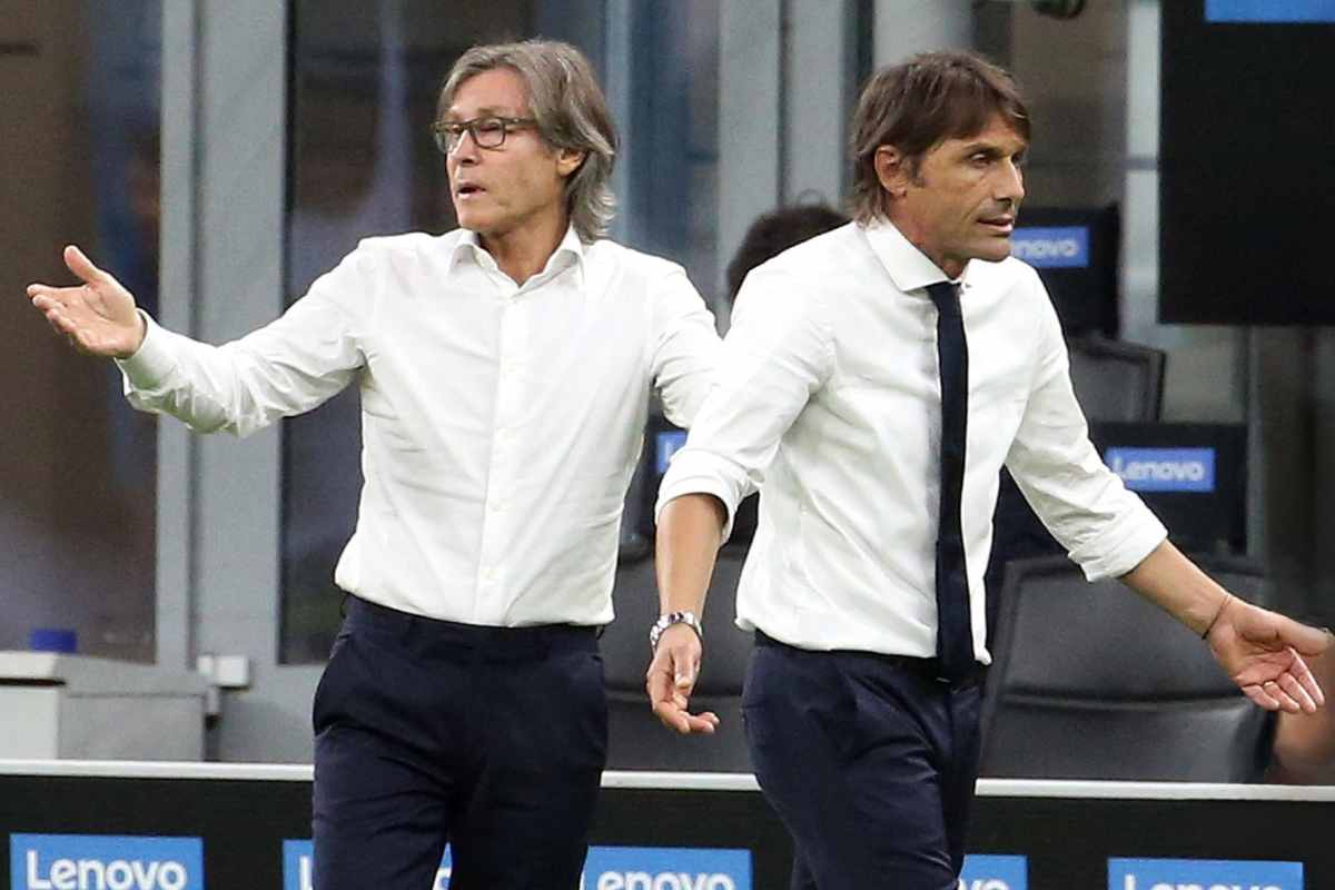 Oriali e Conte in panchina