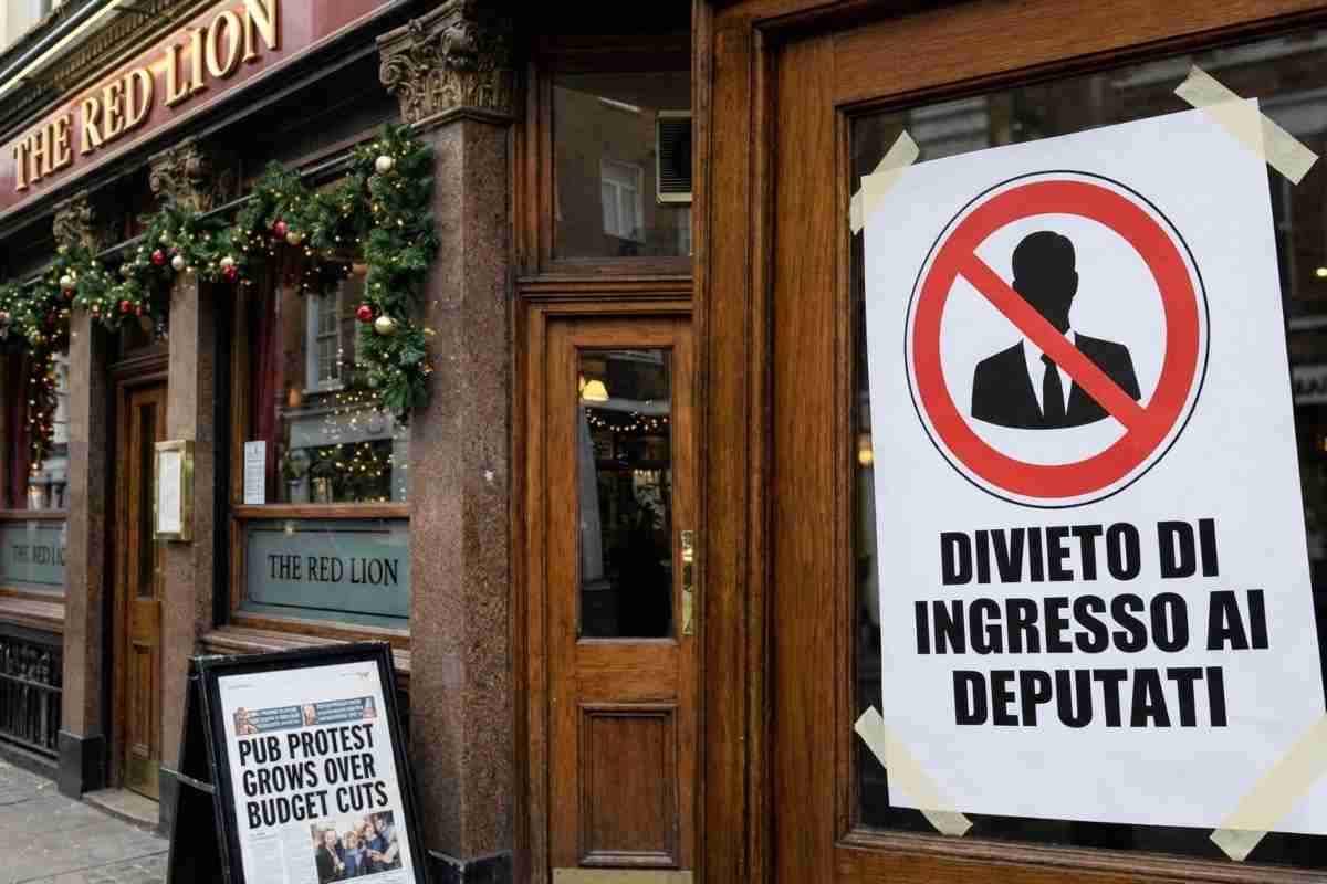 Divieto di ingresso al pub