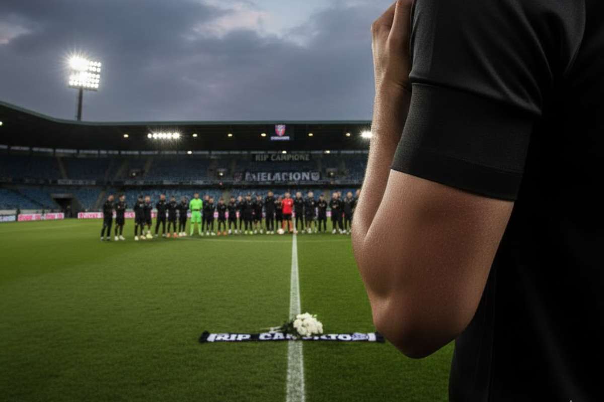 Il calcio in lutto 