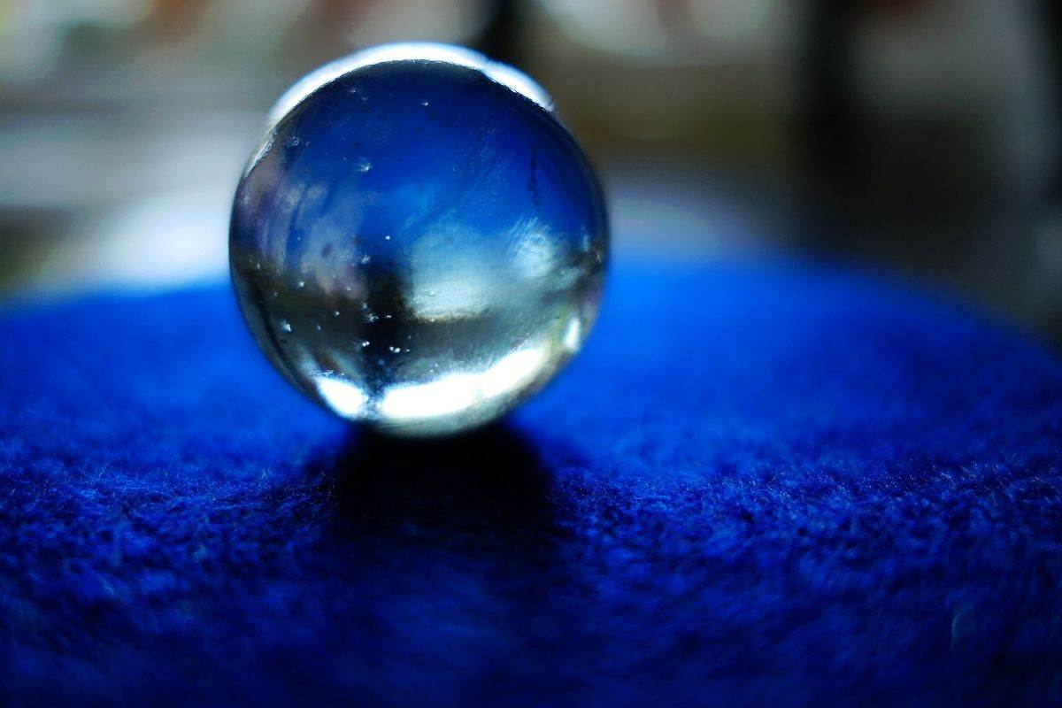 Sfera di cristallo utilizzata dai maghi mistici