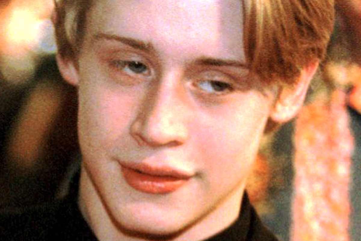 L'attore Macaulay Culkin  negli anni Novanta