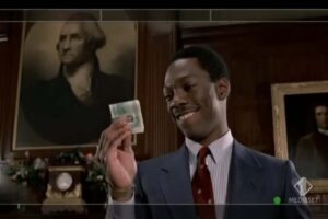 eddie murphy in una scena di Una poltrona per due