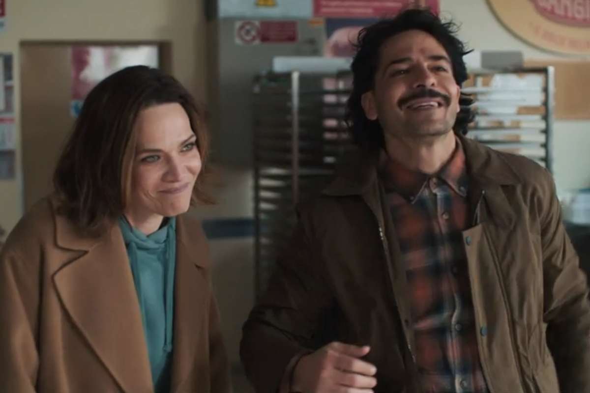 Laura Chiatti e Marco Bocci sul set d Se fossi te