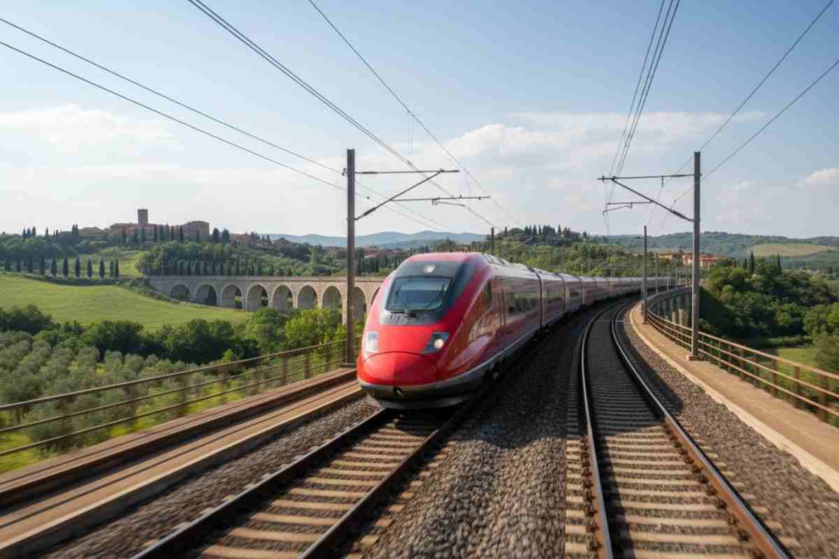 Aggredisce e prova a strangolare il figlio su un treno: il motivo è assurdo Aggredisce e prova a strangolare il figlio su un treno: il motivo è assurdo