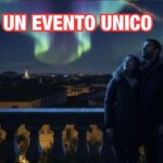 Uomo e donna che guardano il cielo