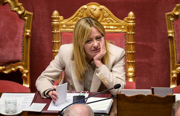 il premier giorgia meloni