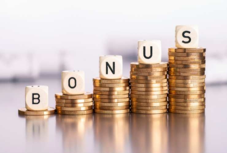 monete e scritta bonus