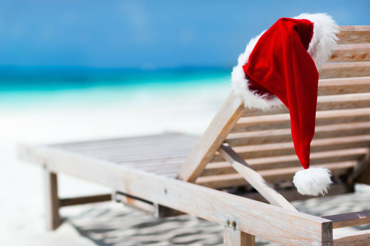 odi il freddo ma il tuo budget non ti permette di spostarti qui in italia puoi mettere il costume il 25 dicembre