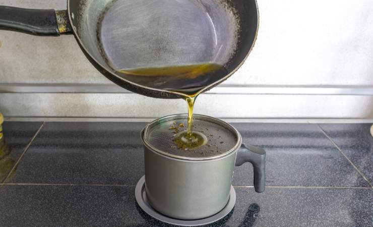 filtrare olio esausto