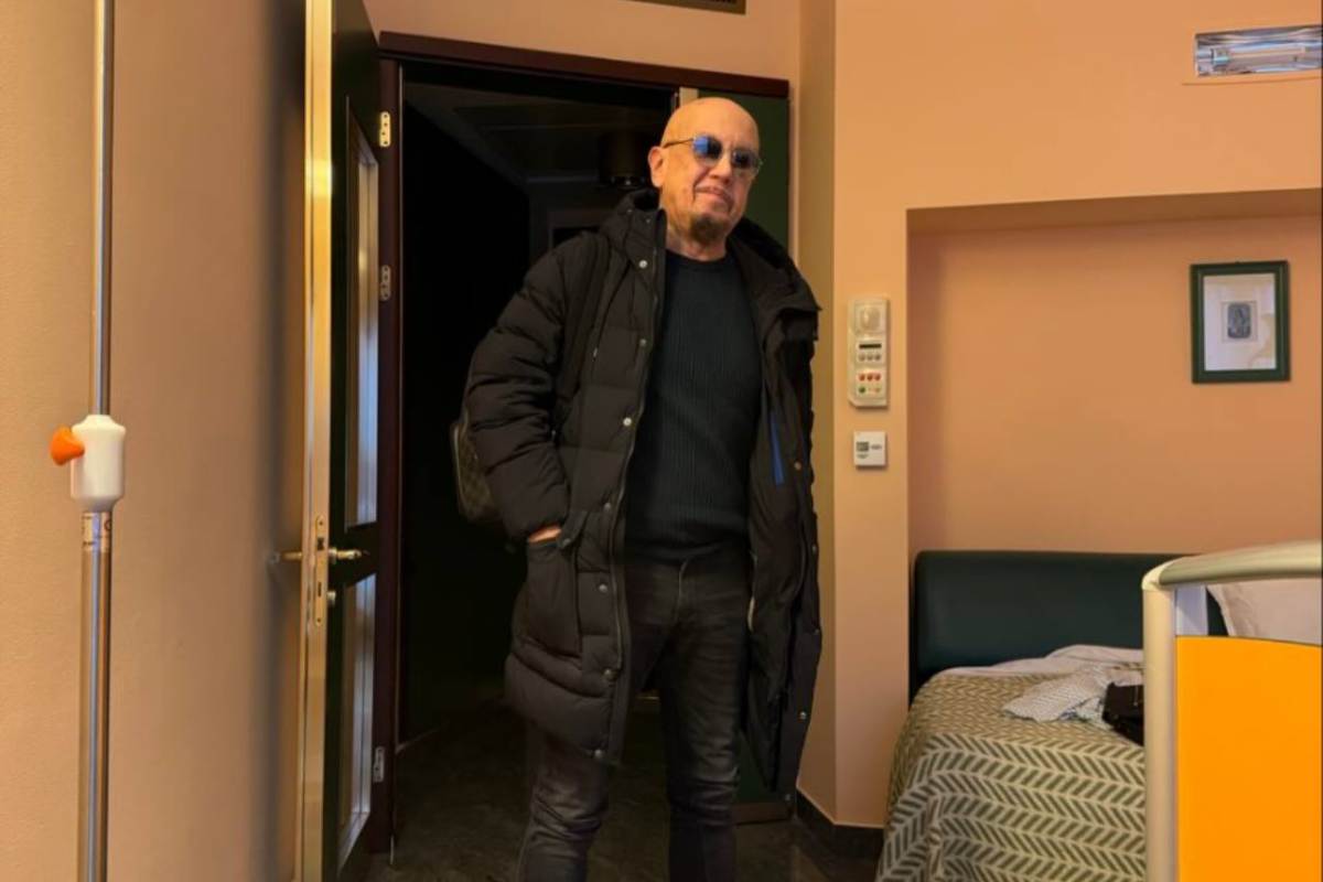 enrico rubberi in ospedale