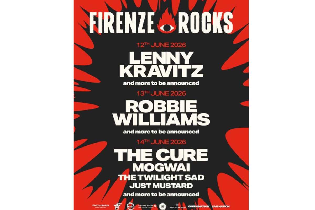 locandina firenze rocks 2026