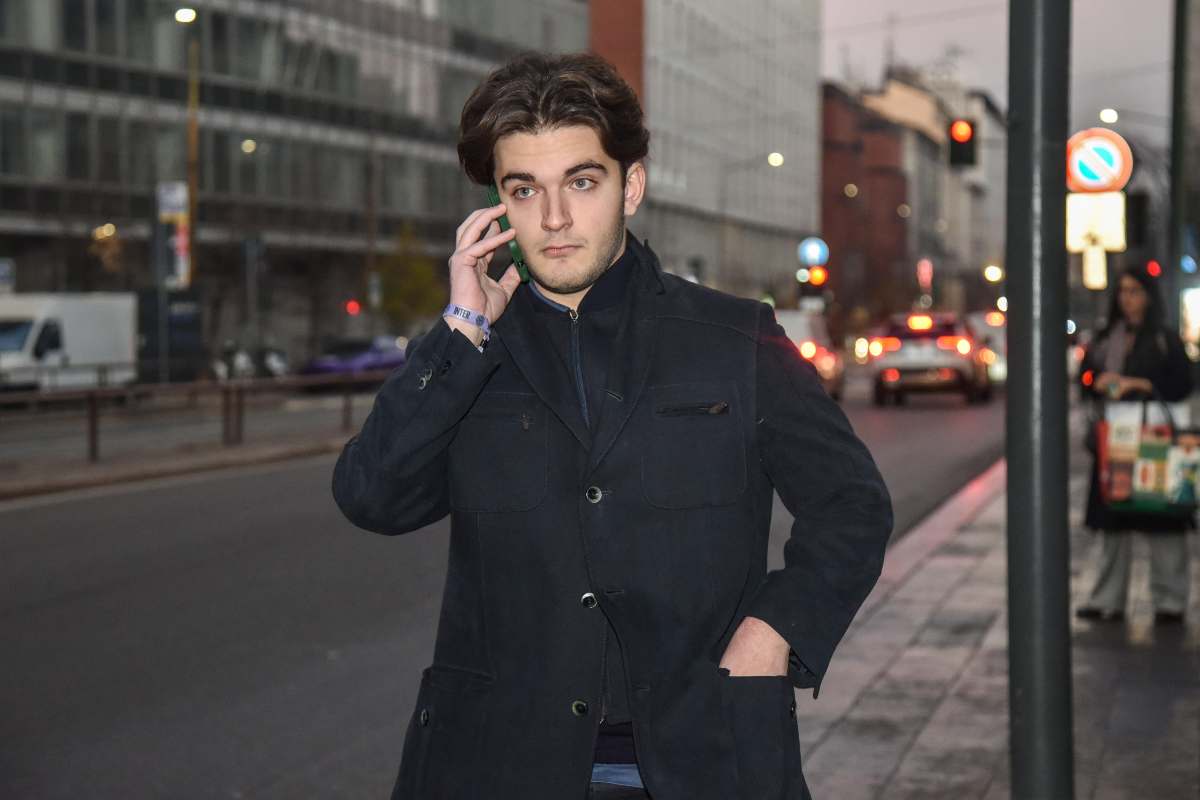 La Russa jr, figlio del presidente del Senato, prima di entrare in tribunale