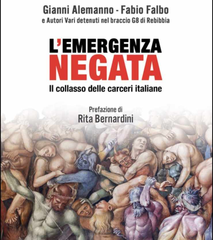 La copertina del libro scritto in carcere dall'ex Sindaco di Roma Gianni Alemanno