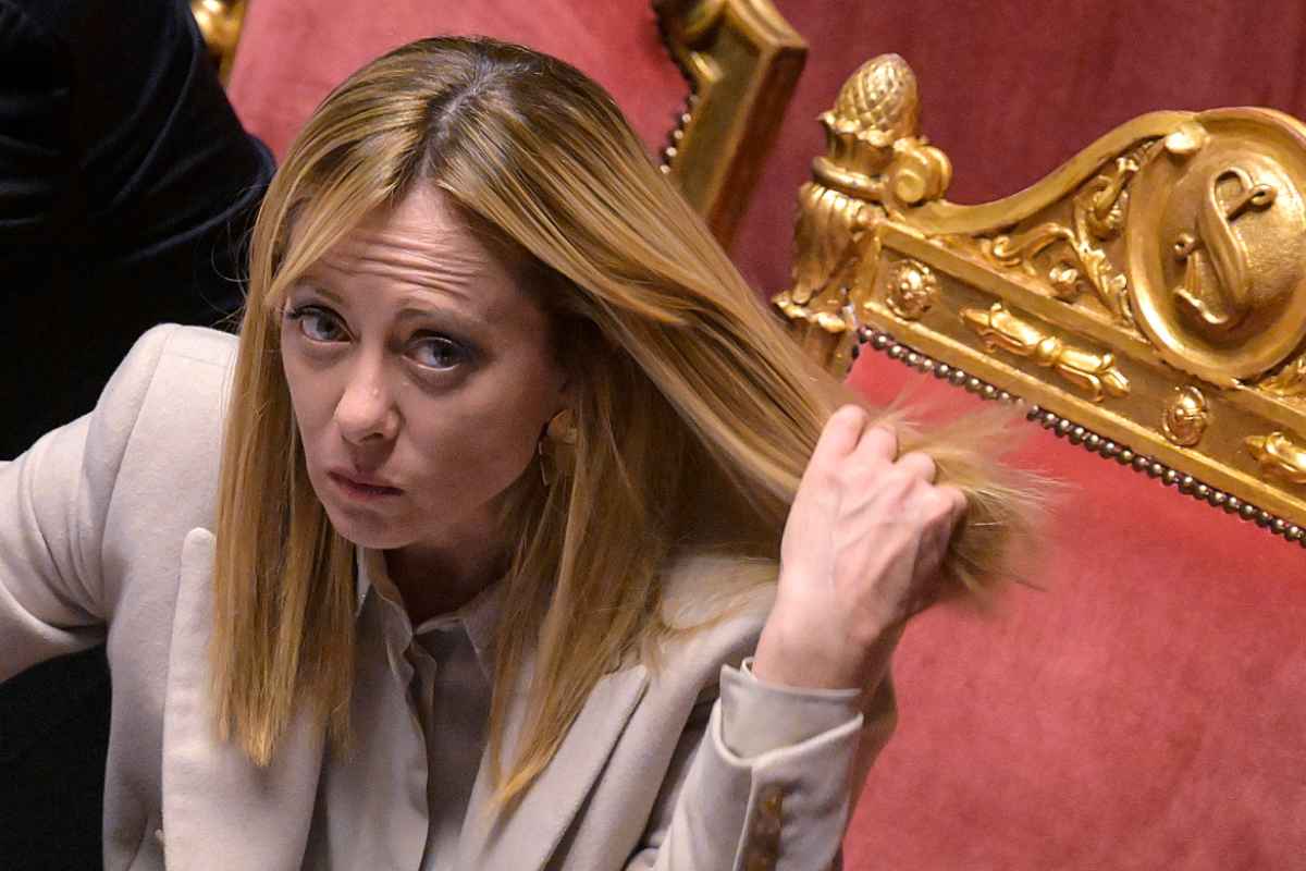 il premier giorgia meloni 