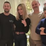 michelle hunziker con i designer