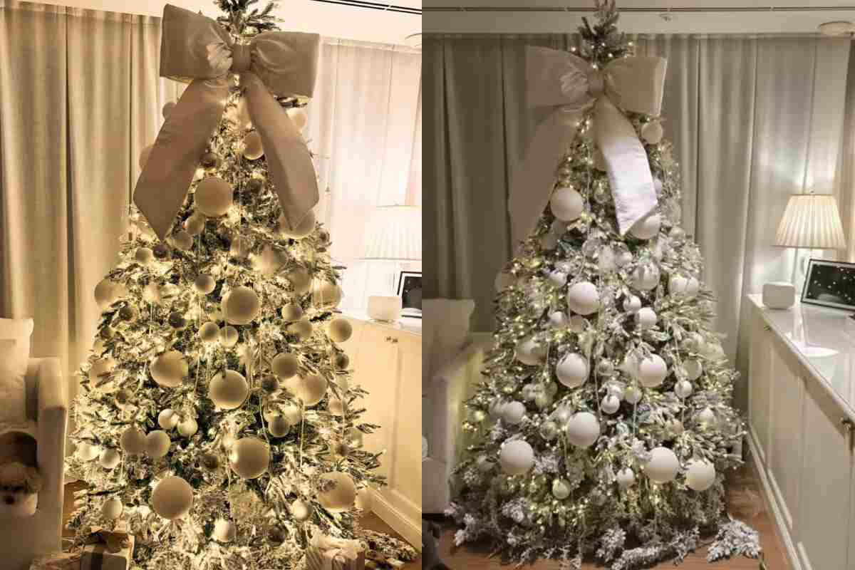 albero natale michelle hunziker