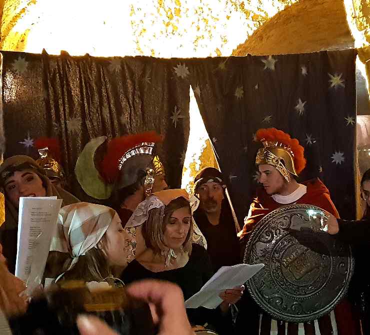 Un presepe vivente in giro per l'Italia