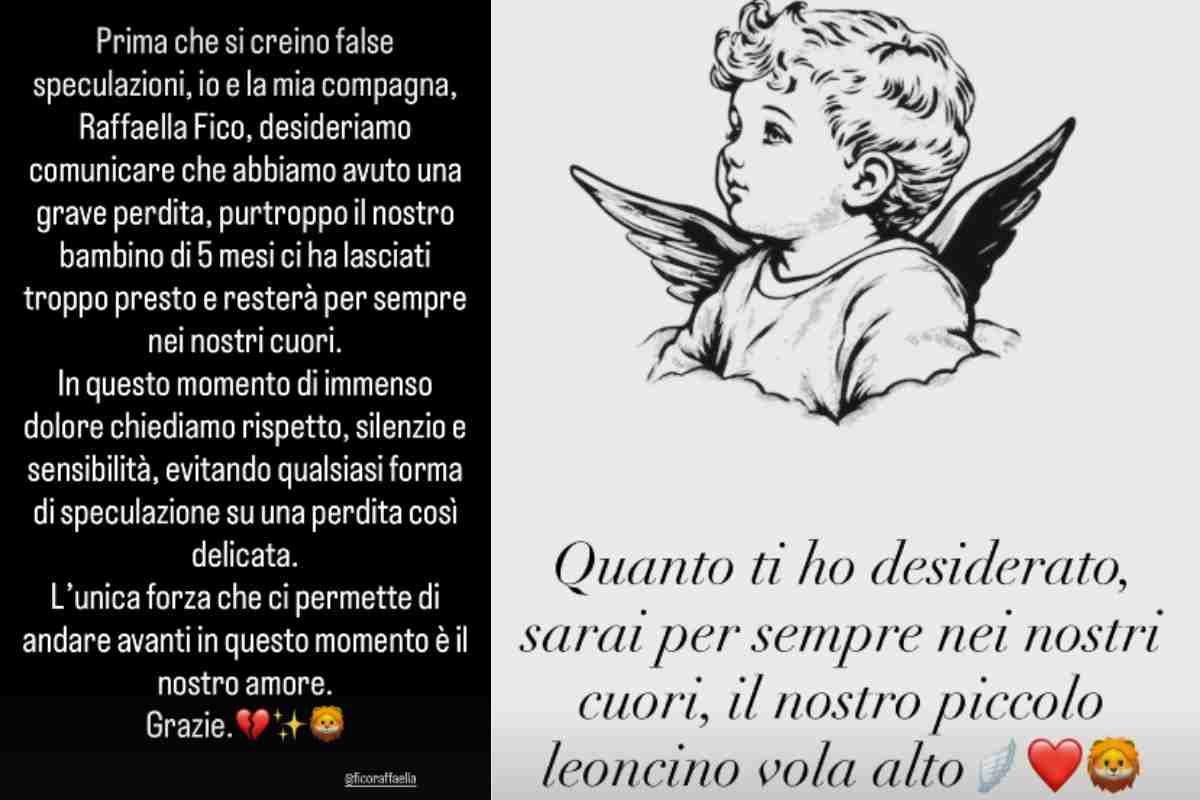 storie instagram raffaella fico