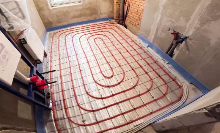 riscaldamento a pavimento con resistenza elettrica