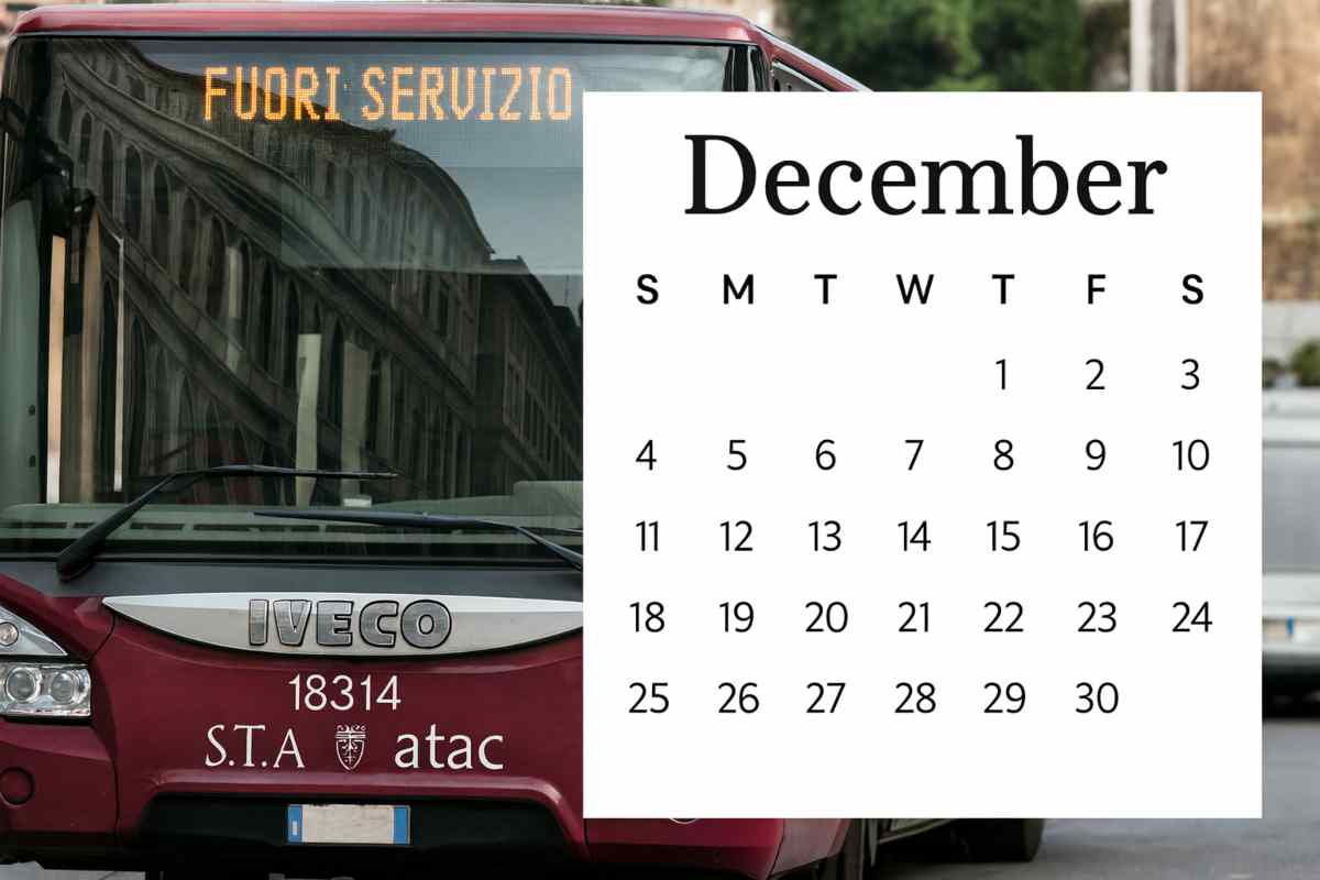 Scioperi a dicembre