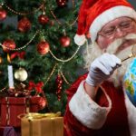 babbo natale mappamondo